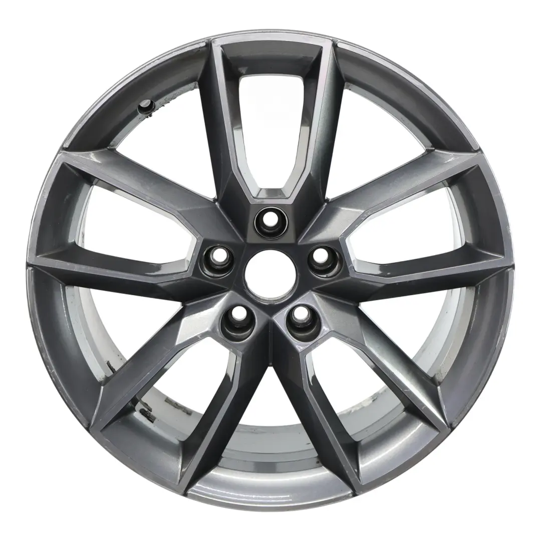 Skoda Octacia VRS Alloy Wheel Rim Silver 7,5J 18" ET:51 Anthracit Grey - SKU 5E0601025-1 - Part number 5E0601025