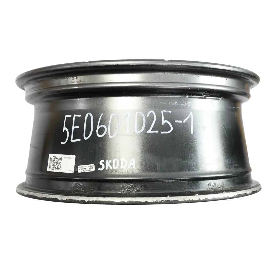 Skoda Octacia VRS Alloy Wheel Rim Silver 7,5J 18" ET:51 Anthracit Grey - SKU 5E0601025-1 - Part number 5E0601025