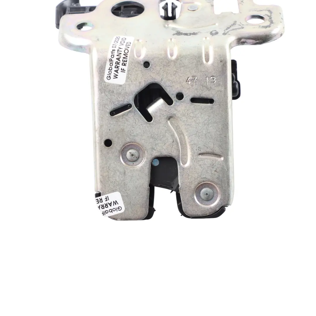 Lock Boot Trunk Lid Latch Catch Hook to Skoda Octavia III Tailgate with Part number 5E0827505 Skoda Octavia III Tailgate Lock Boot Trunk Lid Latch Catch Hook - SKU 5E0827505 - Part number 5E0827505