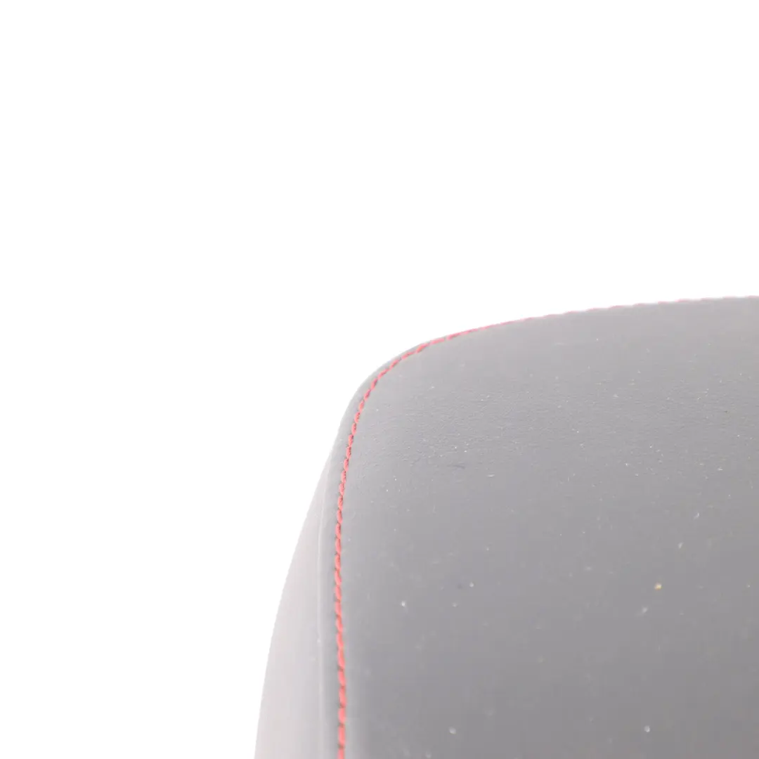 Centre Headrest Black Leather Red Stitching 5E0885902 to Skoda Octavia 5E Rear Seat with Part number 5E0885902B Skoda Octavia 5E Rear Seat Centre Headrest Black Leather Red Stitching 5E0885902 - SKU 5E0885902B - Part number 5E0885902B