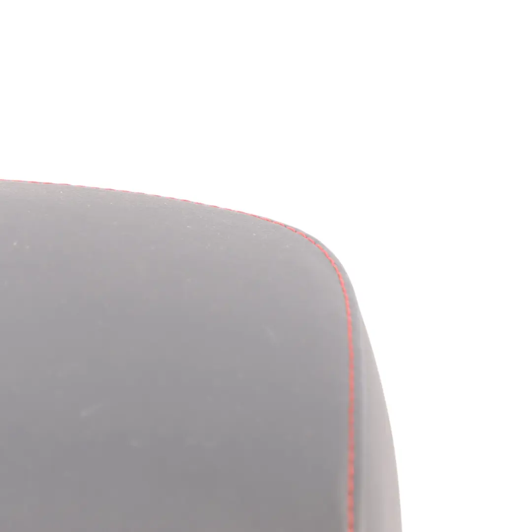 Skoda Octavia 5E Rear Seat Centre Headrest Black Leather Red Stitching 5E0885902 - SKU 5E0885902B - Part number 5E0885902B