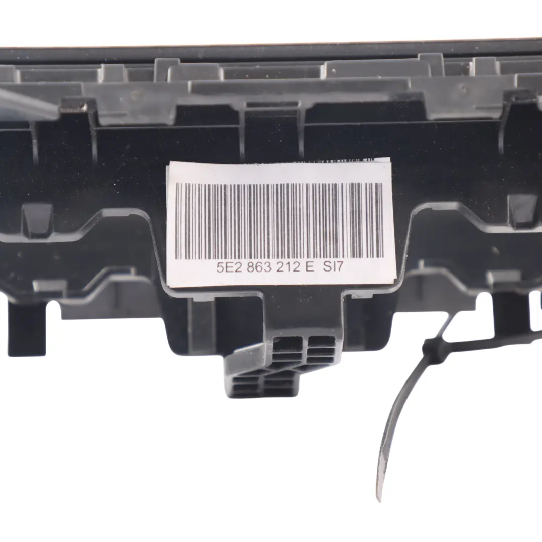 Skoda Octavia VRS 5E Schalthebelabdeckung Blende Carbon Effekt - SKU 5E2863212E - Teilenummer 5E2863212E