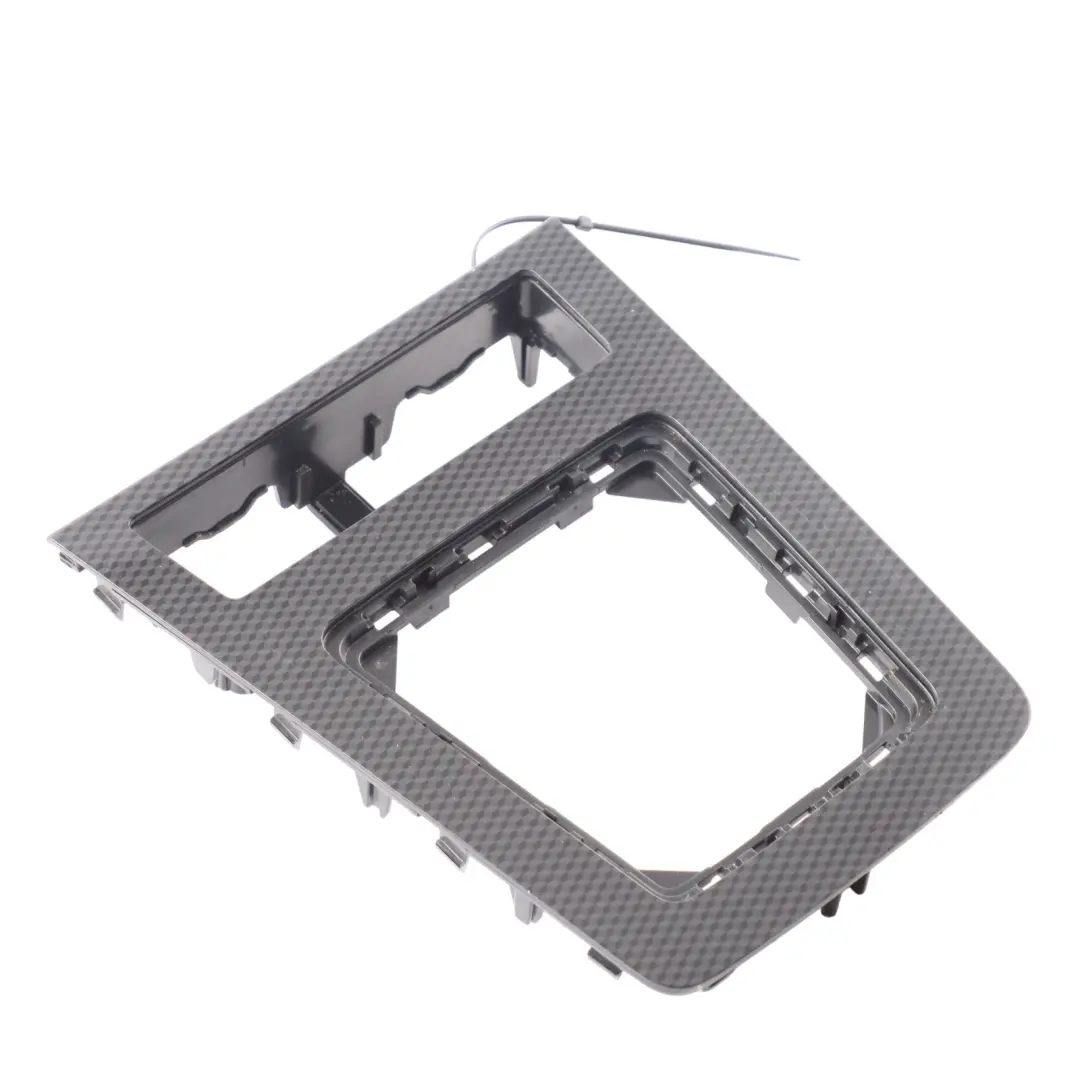 Skoda Octavia VRS 5E Schalthebelabdeckung Blende Carbon Effekt - SKU 5E2863212E - Teilenummer 5E2863212E