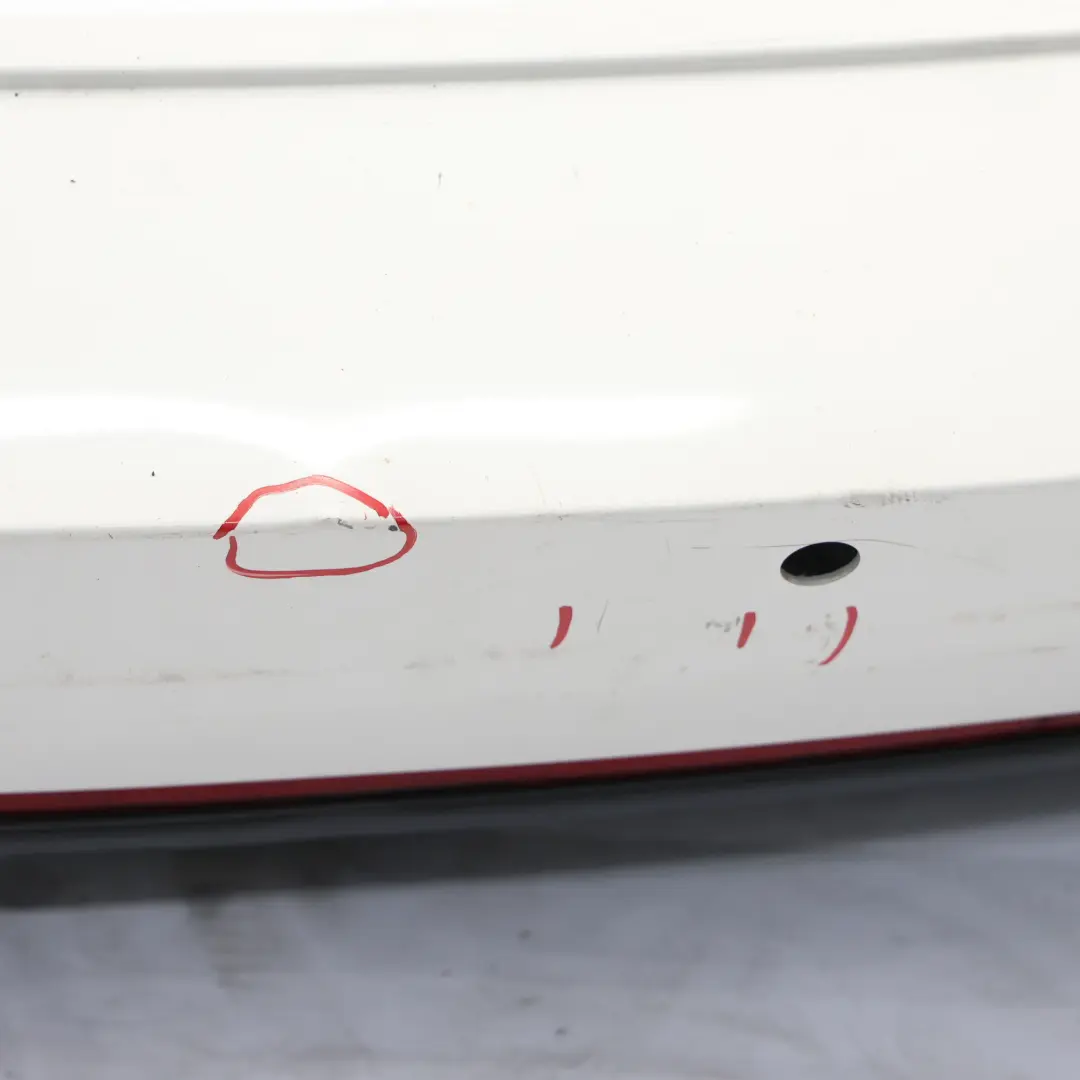 Skoda Octavia 3 Kombi Zderzak Tylny RS Candy White Biały - F9E - SKU 5E9807421C-CAN - Numer Części 5E9807421C