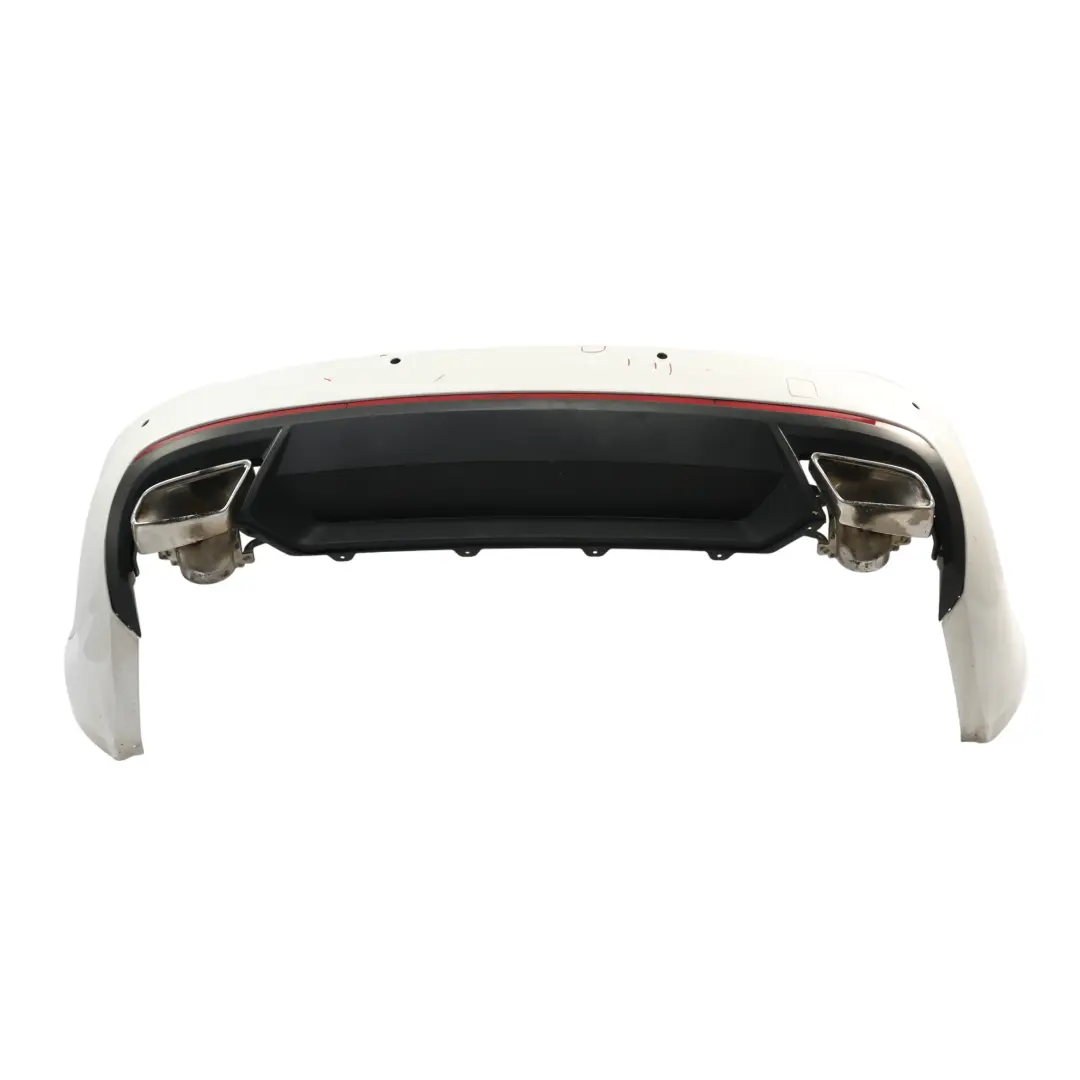 Skoda Octavia Mk3 Estate Bumper Rear Trim Panel Cover VRS Candy White - F9E - SKU 5E9807421C-CAN - Part number 5E9807421C