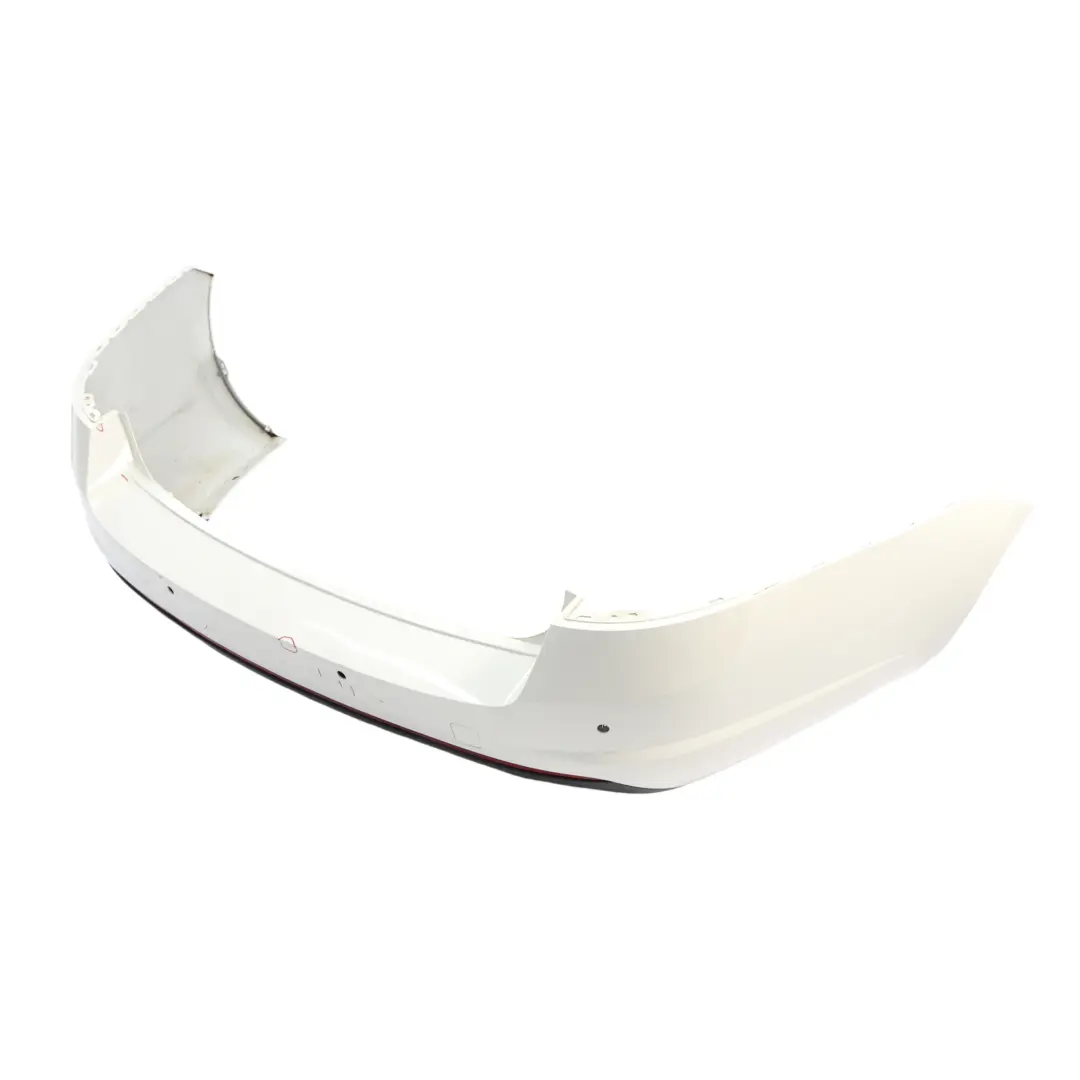 Skoda Octavia Mk3 Estate Bumper Rear Trim Panel Cover VRS Candy White - F9E - SKU 5E9807421C-CAN - Part number 5E9807421C