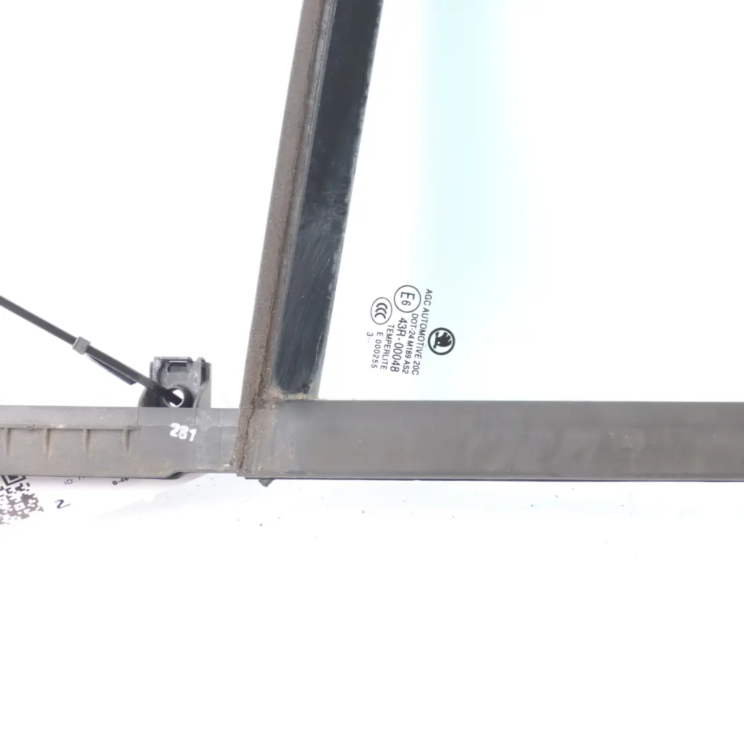 Door Fixed Window Glass AS2 Rear Right O/S 5E9845214 to Skoda Octavia 5E with Part number 5E9845214K Skoda Octavia 5E Door Fixed Window Glass AS2 Rear Right O/S 5E9845214 - SKU 5E9845214K - Part number 5E9845214K