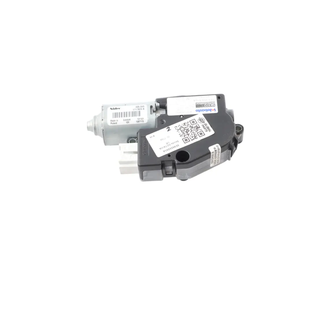 Mk3 III 5E Panoramic Sunroof Motor Regulator Nidec to Skoda Octavia with Part number 5E9959591A Skoda Octavia Mk3 III 5E Panoramic Sunroof Motor Regulator Nidec - SKU 5E9959591A - Part number 5E9959591A