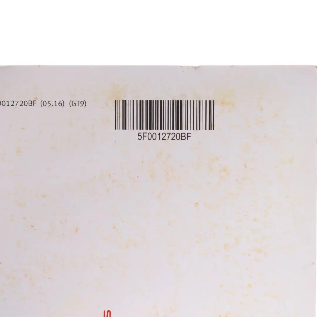 5F Service Booklet Owner's Handbook Pouch Case Set to Seat Leon Cupra with Part number 5F0012720BF Seat Leon Cupra 5F Service Booklet Owner's Handbook Pouch Case Set - SKU 5F0012720BF - Part number 5F0012720BF