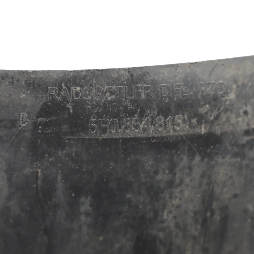 5F Wheel Arch Cover Housing Panel Trim Front Left N/S to Seat Leon with Part number 5F0854815G Seat Leon 5F Wheel Arch Cover Housing Panel Trim Front Left N/S - SKU 5F0854815G - Part number 5F0854815G