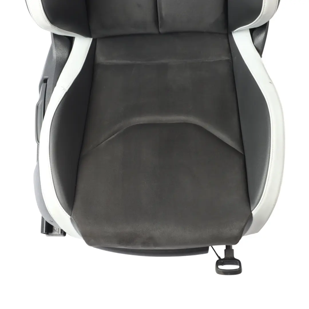 Seat Leon 5F Cupra Front Seat Heated Right O/S Alcantara Leather Black Grey - SKU 5F0881806FL - Part number 5F0881806FL