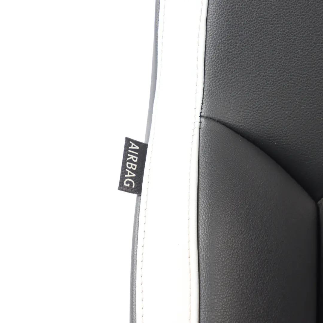 Seat Leon 5F Cupra Front Seat Heated Right O/S Alcantara Leather Black Grey - SKU 5F0881806FL - Part number 5F0881806FL