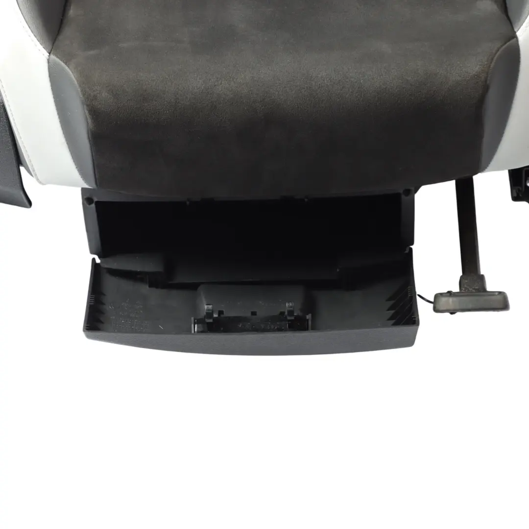 Seat Leon 5F Cupra Front Seat Heated Right O/S Alcantara Leather Black Grey - SKU 5F0881806FL - Part number 5F0881806FL