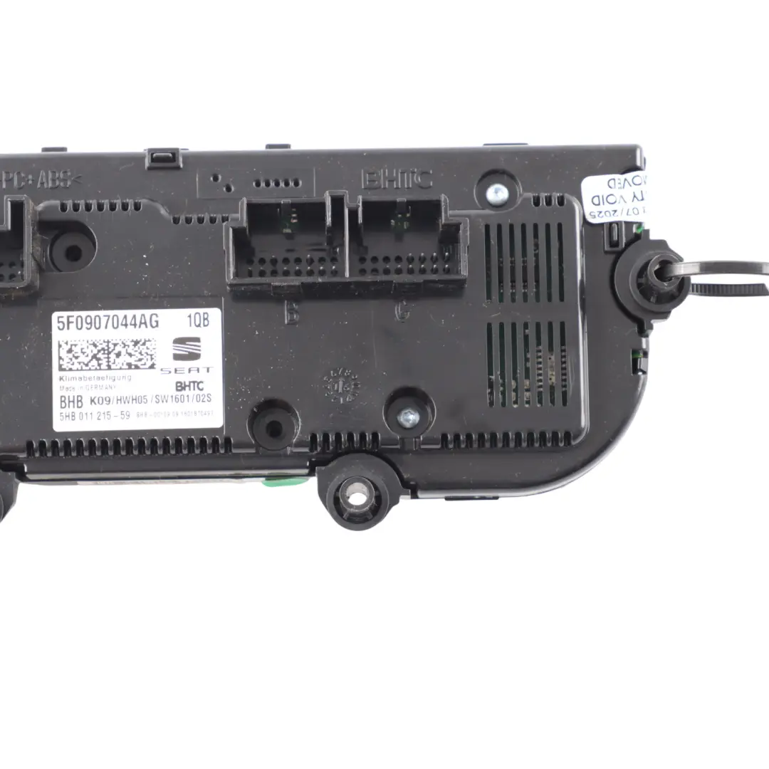 5F Heater Switch A/C Climate Control Panel Button Cupra to Seat Leon with Part number 5F0907044AG Seat Leon 5F Heater Switch A/C Climate Control Panel Button Cupra - SKU 5F0907044AG - Part number 5F0907044AG