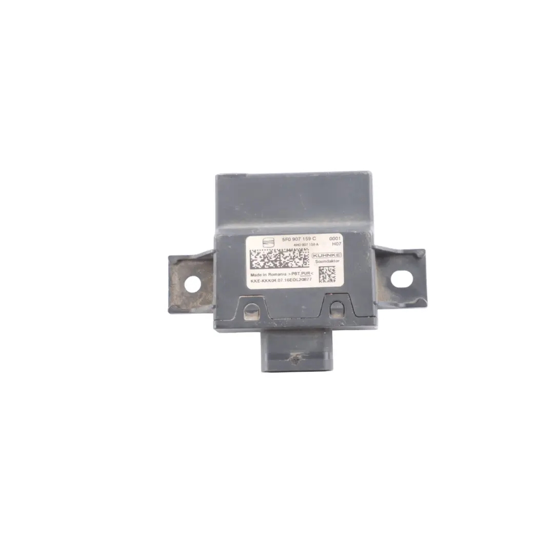 Mk3 III Cupra 5F Body Sound Control Module Unit to Seat Leon with Part number 5F0907159C Seat Leon Mk3 III Cupra 5F Body Sound Control Module Unit - SKU 5F0907159C - Part number 5F0907159C