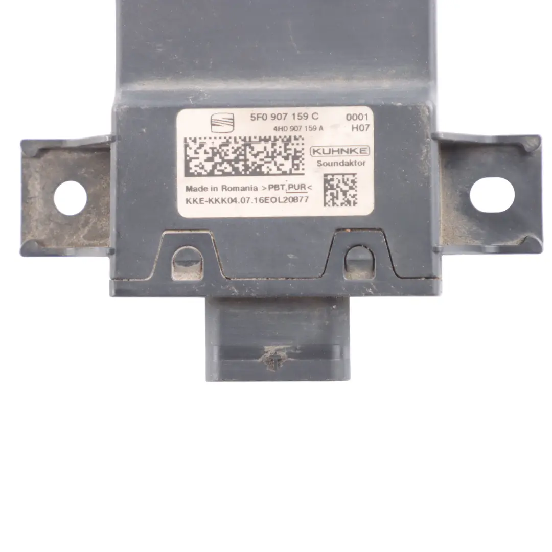 Mk3 III Cupra 5F Body Sound Control Module Unit to Seat Leon with Part number 5F0907159C Seat Leon Mk3 III Cupra 5F Body Sound Control Module Unit - SKU 5F0907159C - Part number 5F0907159C