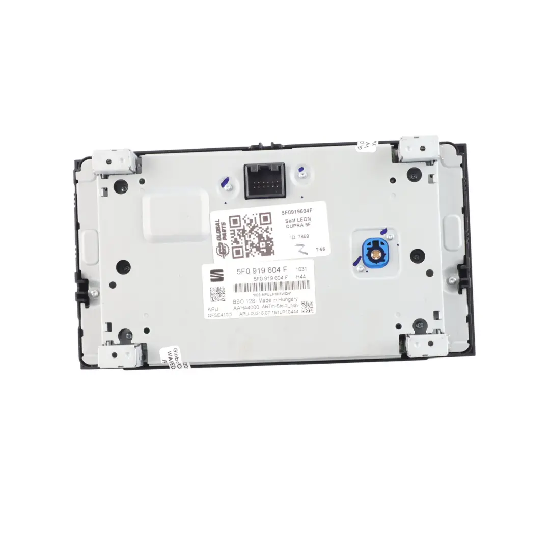 Seat Leon Cupra 5F Head Unit Audio Radio Display Sat Nav Navigation - SKU 5F0919604F - Part number 5F0919604F