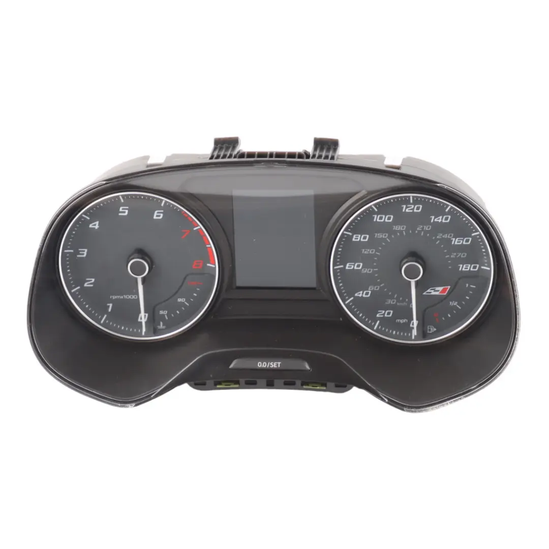5F Speedometer Instrument Cluster Manual Petrol Cupra Mk3 to Seat Leon with Part number 5F0920956D Seat Leon 5F Speedometer Instrument Cluster Manual Petrol Cupra Mk3 - SKU 5F0920956D - Part number 5F0920956D