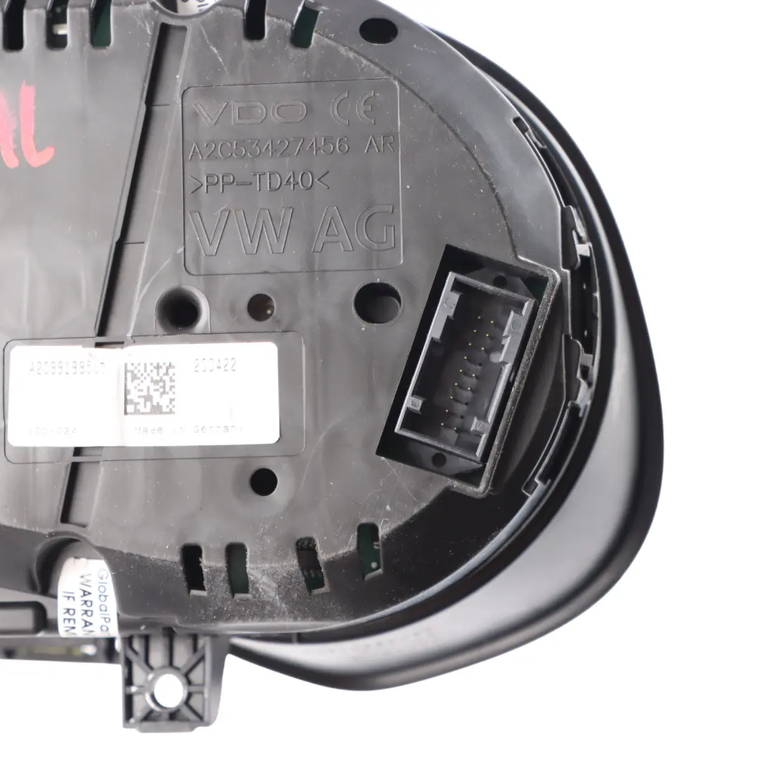 Seat Leon 5F Speedometer Instrument Cluster Manual Petrol Cupra Mk3 - SKU 5F0920956D - Part number 5F0920956D