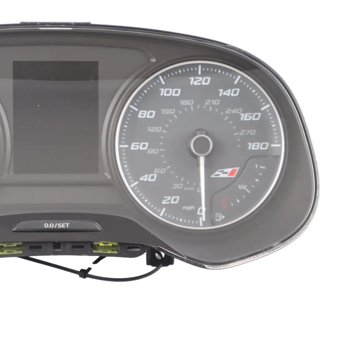 5F Speedometer Instrument Cluster Manual Petrol Cupra Mk3 to Seat Leon with Part number 5F0920956D Seat Leon 5F Speedometer Instrument Cluster Manual Petrol Cupra Mk3 - SKU 5F0920956D - Part number 5F0920956D