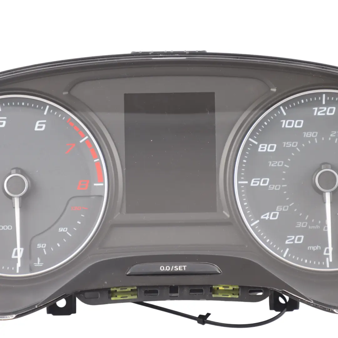 5F Speedometer Instrument Cluster Manual Petrol Cupra Mk3 to Seat Leon with Part number 5F0920956D Seat Leon 5F Speedometer Instrument Cluster Manual Petrol Cupra Mk3 - SKU 5F0920956D - Part number 5F0920956D
