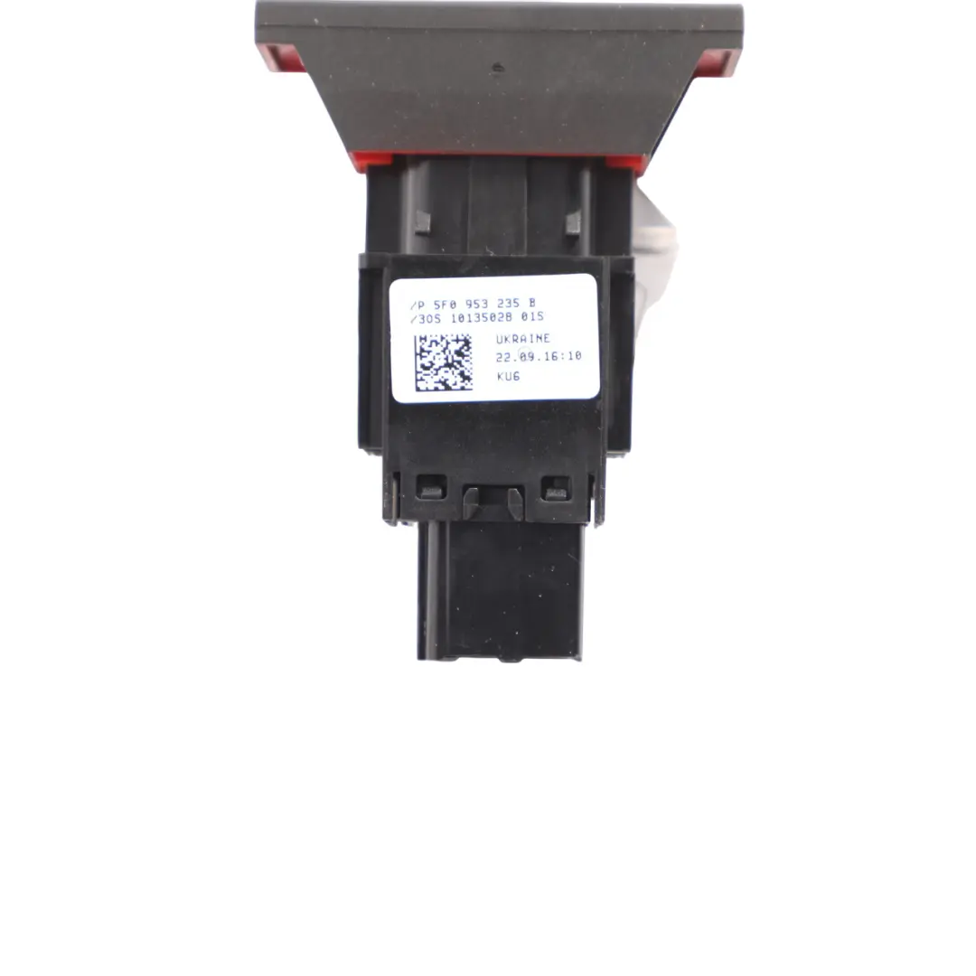 Seat Ibiza Leon 5F Interruttore Luci Di Emergenza Pulsante Emergenza - SKU 5F0953235B - Numero di parte 5F0953235B