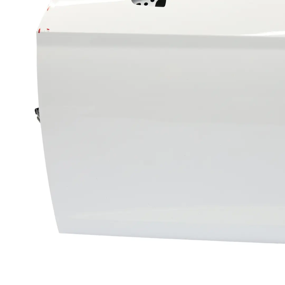 Mk3 Door Front Left N/S Covering Panel Nevada White - S9R to Seat Leon with Part number 5F4831055A Seat Leon Mk3 Door Front Left N/S Covering Panel Nevada White - S9R - SKU 5F4831055A-BNE - Part number 5F4831055A