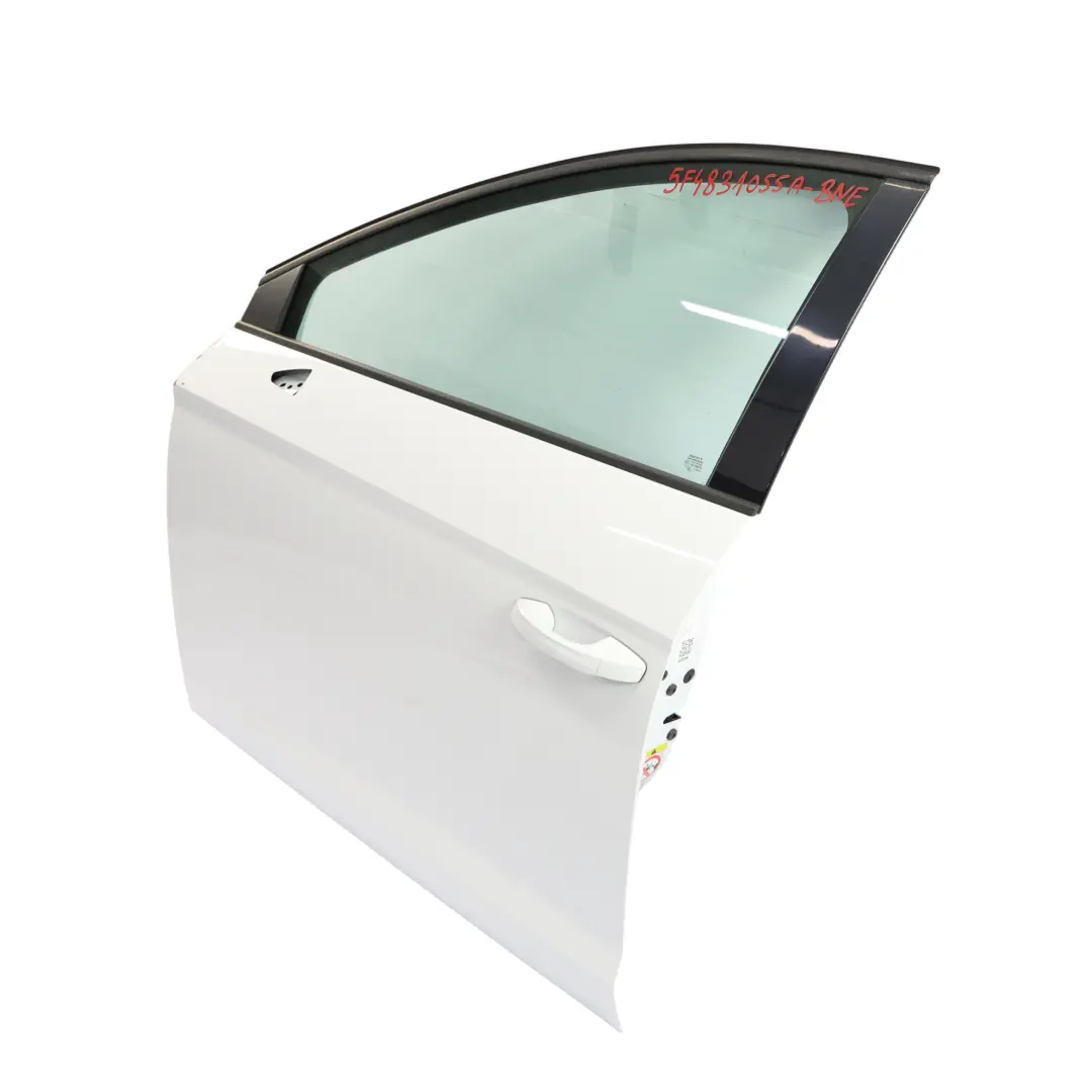 Seat Leon Mk3 Tür Vorne Links Verkleidungsplatte Nevada Weiß - S9R - SKU 5F4831055A-BNE - Teilenummer 5F4831055A