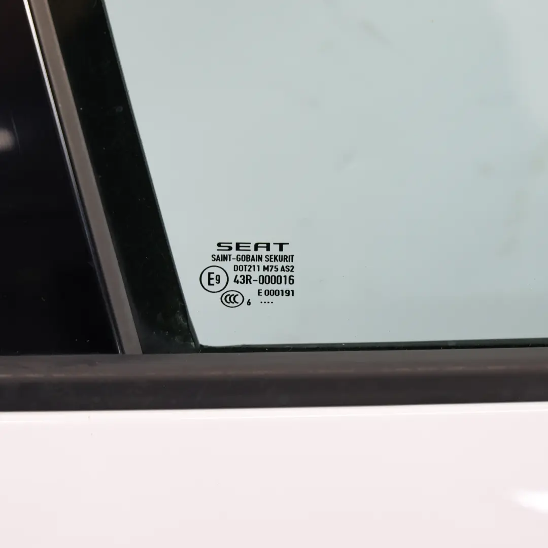 Mk3 Tür Vorne Rechts Nevada White Weiß - S9R für Seat Leon mit Teilenummer 5F4831056A Seat Leon Mk3 Tür Vorne Rechts Nevada White Weiß - S9R - SKU 5F4831056A-BNE - Teilenummer 5F4831056A