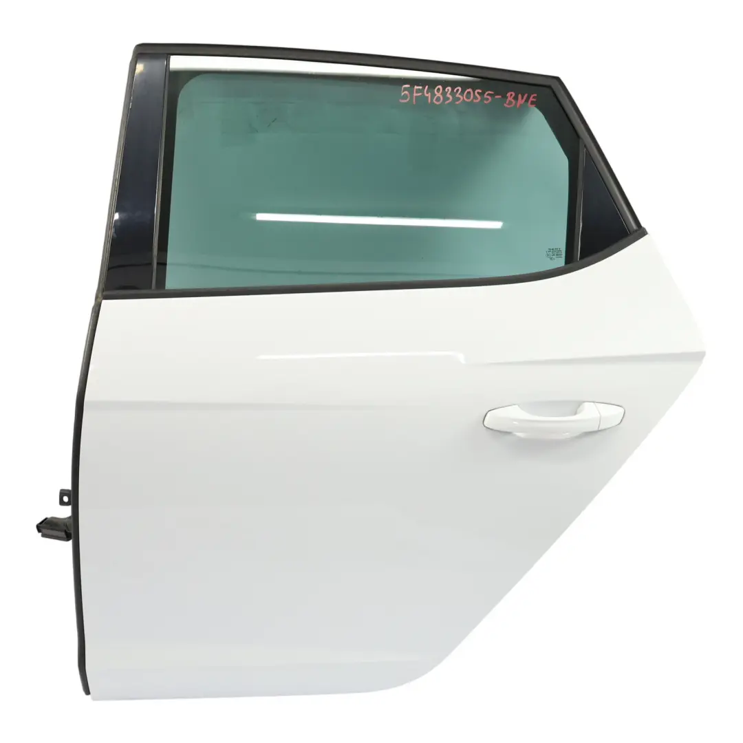 Mk3 Tür Hinten Links Abdeckplatte Nevada White Weiß - S9R für Seat Leon mit Teilenummer 5F4833055 Seat Leon Mk3 Tür Hinten Links Abdeckplatte Nevada White Weiß - S9R - SKU 5F4833055-BNE - Teilenummer 5F4833055