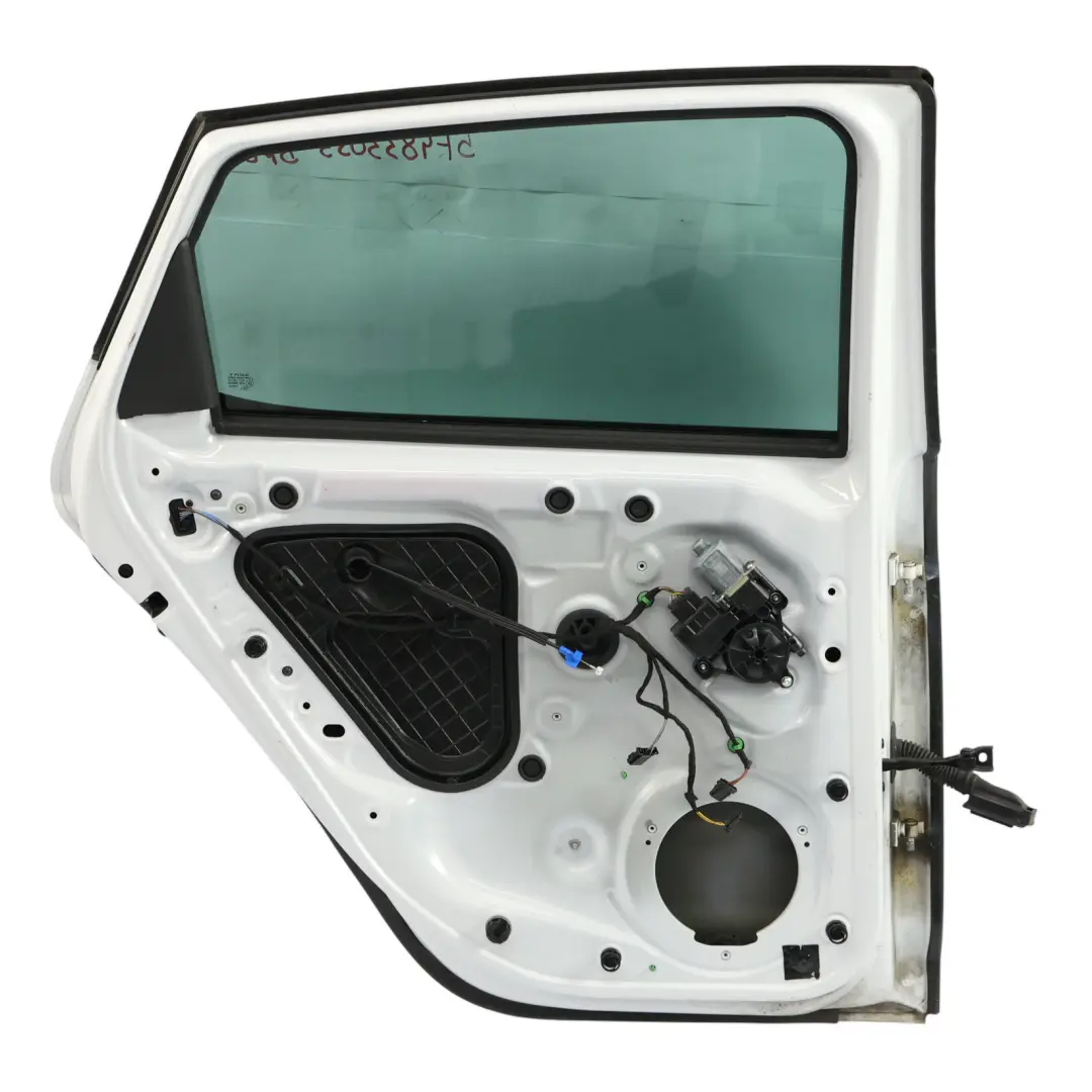 Seat Leon Mk3 Door Rear Left N/S Covering Panel Nevada White - S9R - SKU 5F4833055-BNE - Part number 5F4833055