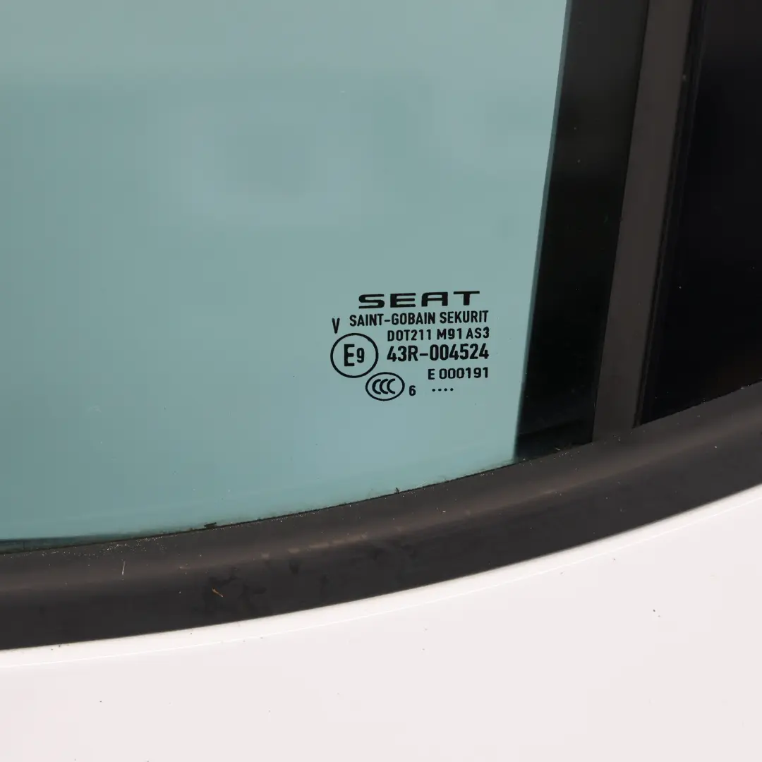 Seat Leon Mk3 Puerta Trasera Izquierda Panel Nevada White Blanco - S9R - SKU 5F4833055-BNE - Número de pieza 5F4833055