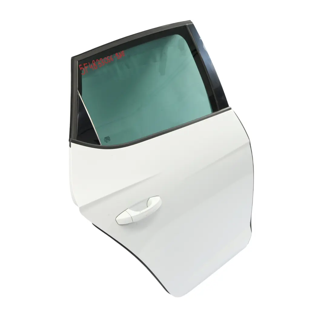 Mk3 Door Rear Right O/S Covering Panel Nevada White - S9R to Seat Leon with Part number 5F4833056 Seat Leon Mk3 Door Rear Right O/S Covering Panel Nevada White - S9R - SKU 5F4833056-BNE - Part number 5F4833056