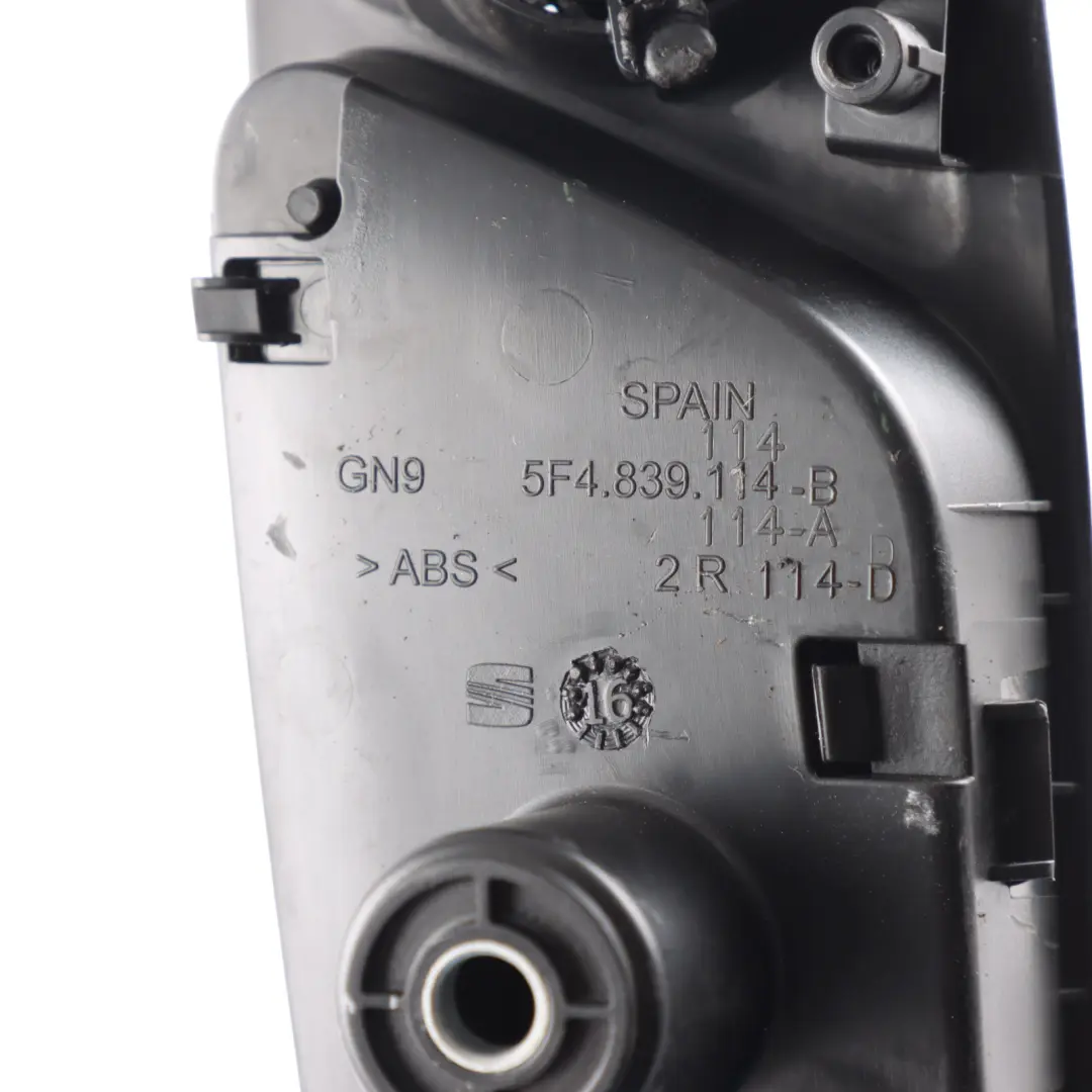 5F Hinten Rechts Innenraum Türgriff Schwarz für Seat Leon Cupra mit Teilenummer 5F4839114B Seat Leon Cupra 5F Hinten Rechts Innenraum Türgriff Schwarz - SKU 5F4839114B - Teilenummer 5F4839114B