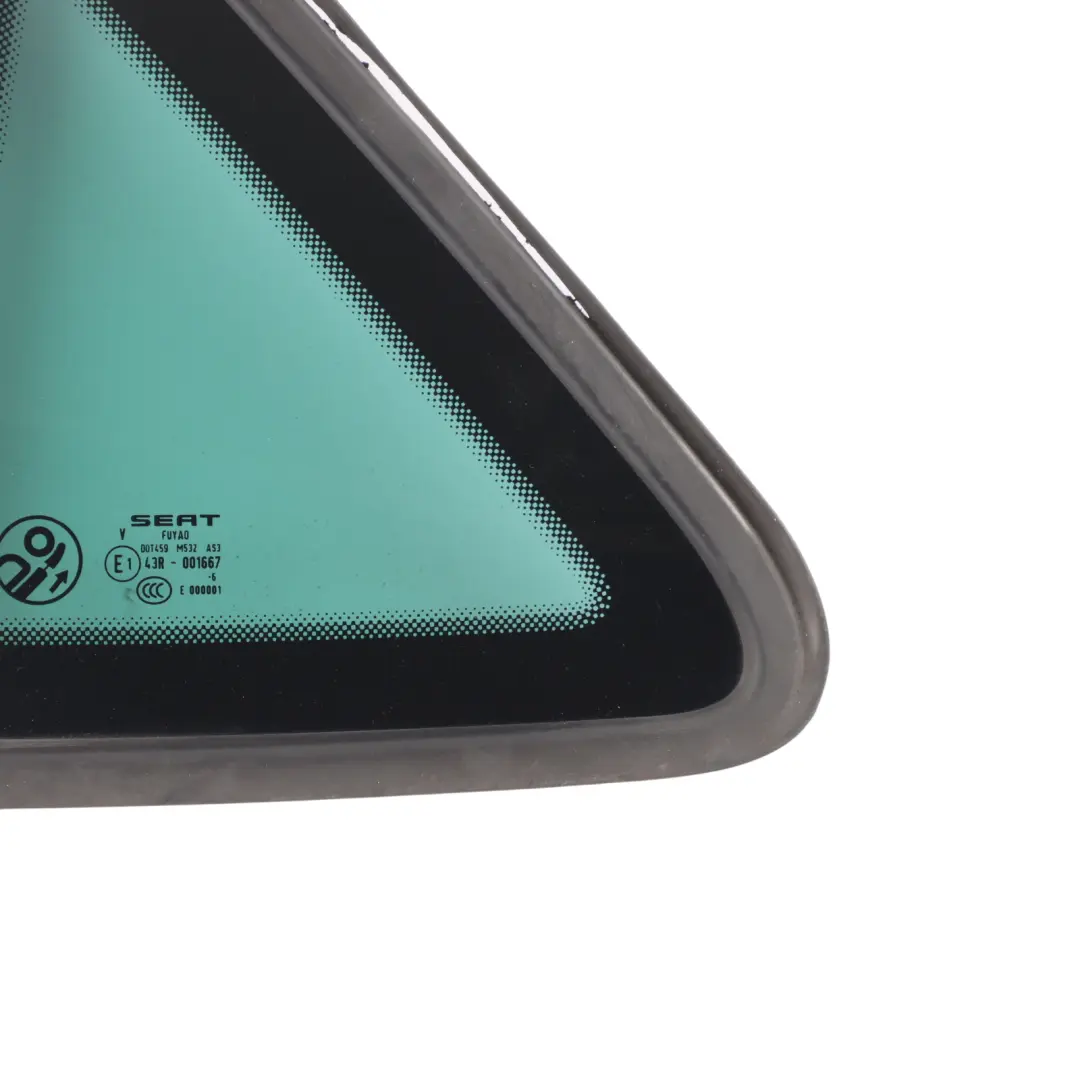 5F Puerta Trasera Fijo Cuarto Ventana Cristal Izquierdo AS3 5F4845041J para Seat Leon con número de pieza 5F4845041H Seat Leon 5F Puerta Trasera Fijo Cuarto Ventana Cristal Izquierdo AS3 5F4845041J - SKU 5F4845041H - Número de pieza 5F4845041H