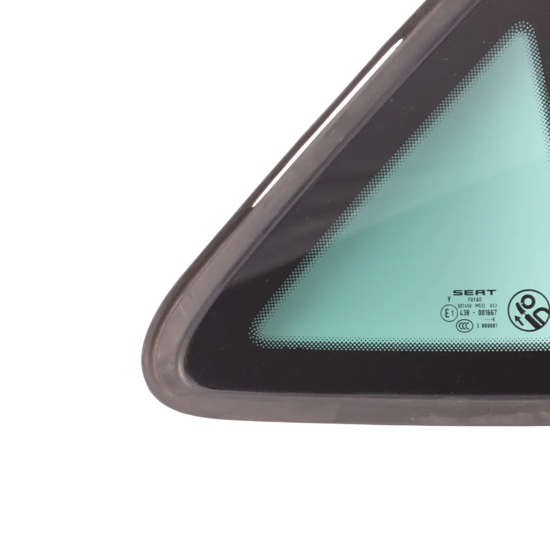 Seat Leon 5F Puerta Trasera Fijo Cuarto Ventana Derecha Vidrio AS3 5F4845042J - SKU 5F4845042H - Número de pieza 5F4845042H