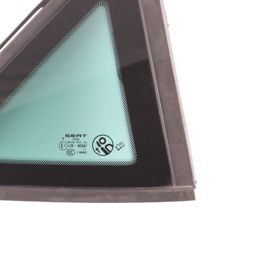 Seat Leon 5F Puerta Trasera Fijo Cuarto Ventana Derecha Vidrio AS3 5F4845042J - SKU 5F4845042H - Número de pieza 5F4845042H