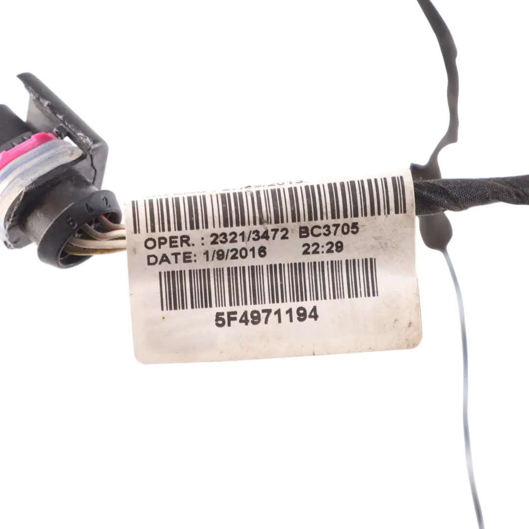 Seat Leon Cupra 5F Rear Bumper Wiring Loom PDC Harness Parking Sensor - SKU 5F4971194 - Part number 5F4971194