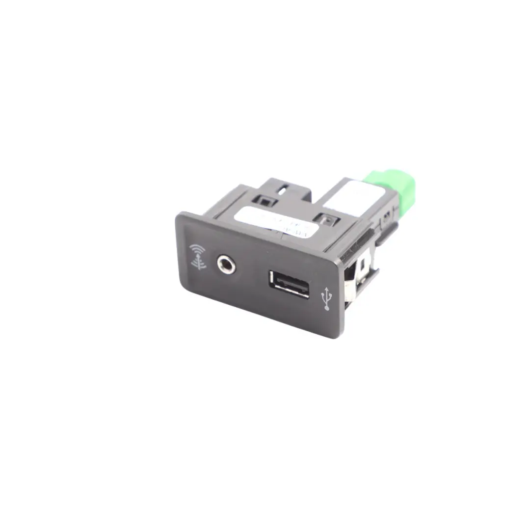 6J USB AUX Puerto Toma Conexión Adaptador Multimedia para Seat Ibiza con número de pieza 5G0035222E Seat Ibiza 6J USB AUX Puerto Toma Conexión Adaptador Multimedia - SKU 5G0035222E - Número de pieza 5G0035222E