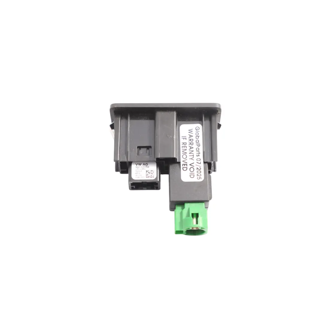 Seat Ibiza 6J USB AUX Port Socket Connection Media Adapter - SKU 5G0035222E - Part number 5G0035222E