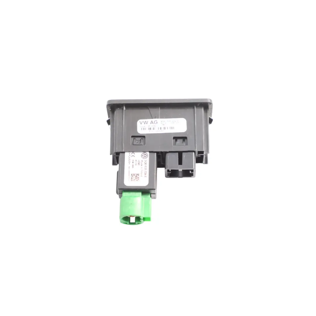 Seat Ibiza 6J USB AUX Port Socket Connection Media Adapter - SKU 5G0035222E - Part number 5G0035222E