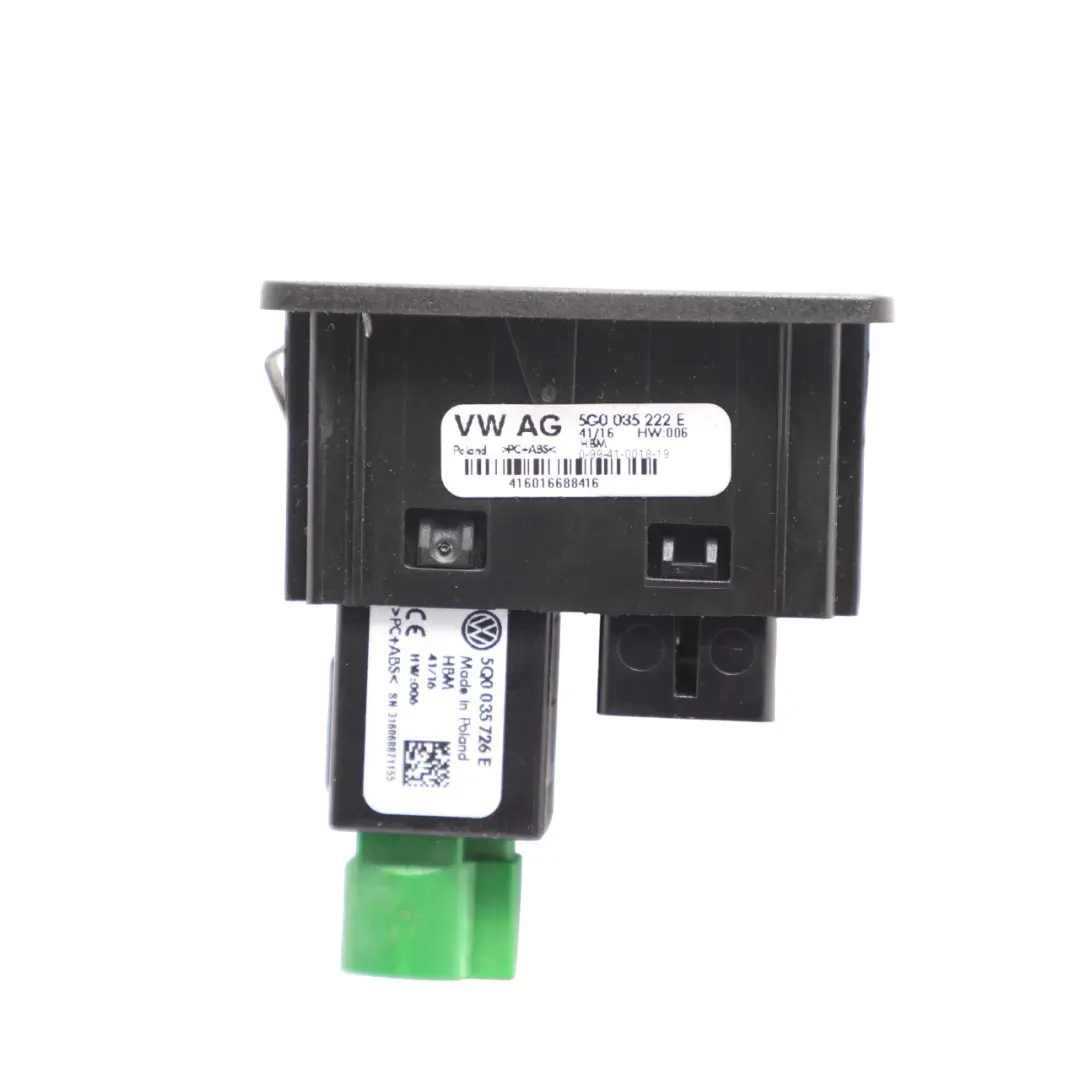 6J USB AUX Port Socket Connection Media Adapter to Seat Ibiza with Part number 5G0035222E Seat Ibiza 6J USB AUX Port Socket Connection Media Adapter - SKU 5G0035222E - Part number 5G0035222E