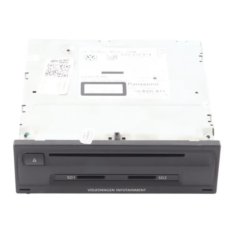 Volkswagen VW Golf Mk7 Infotainment Radio Multimedia Head Unit - SKU 5G0035874 - Part number 5G0035874