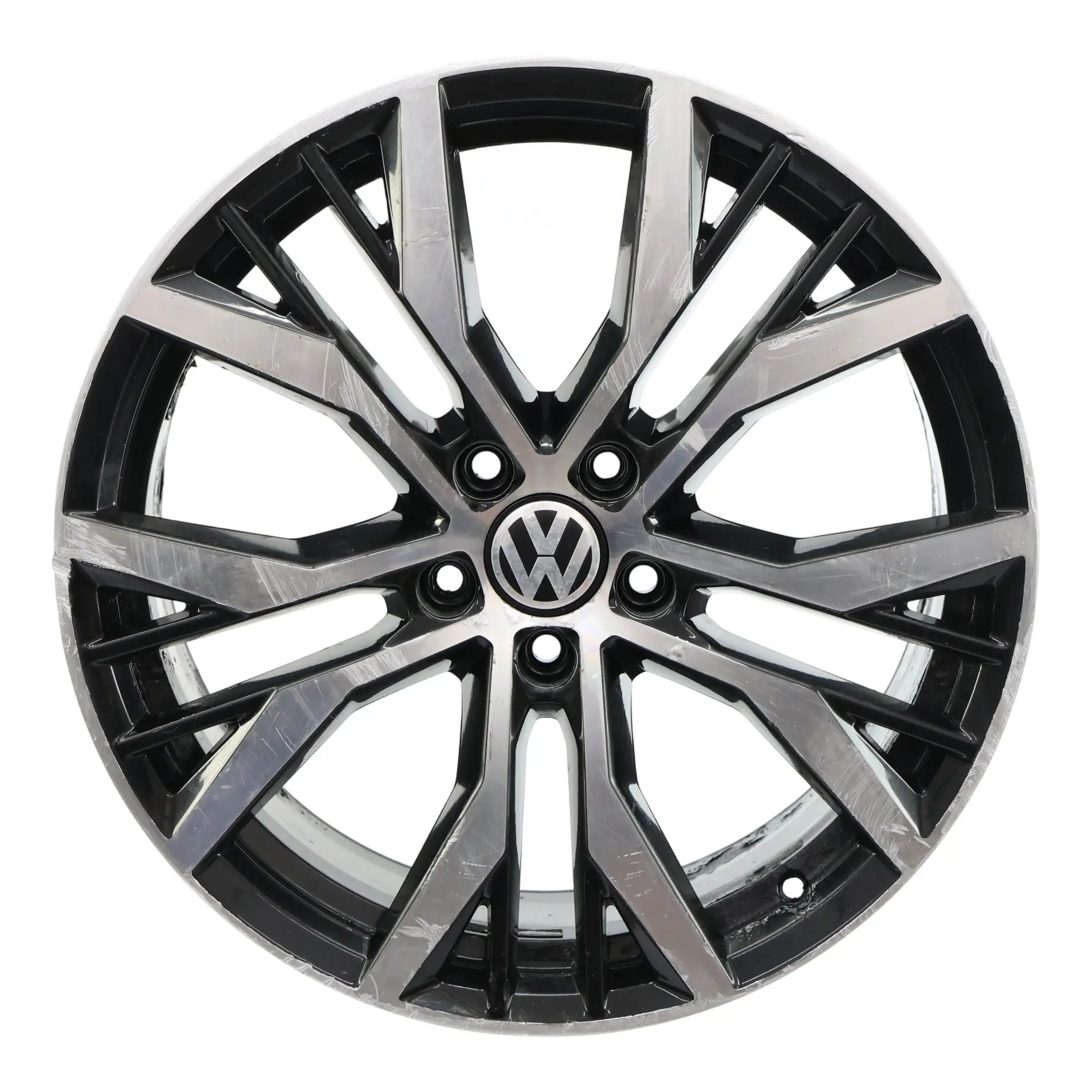 Volkswagen Golf Mk7 Llanta Aleación Aluminio Negro 19" 7,5J ET:51 5G0601025AN