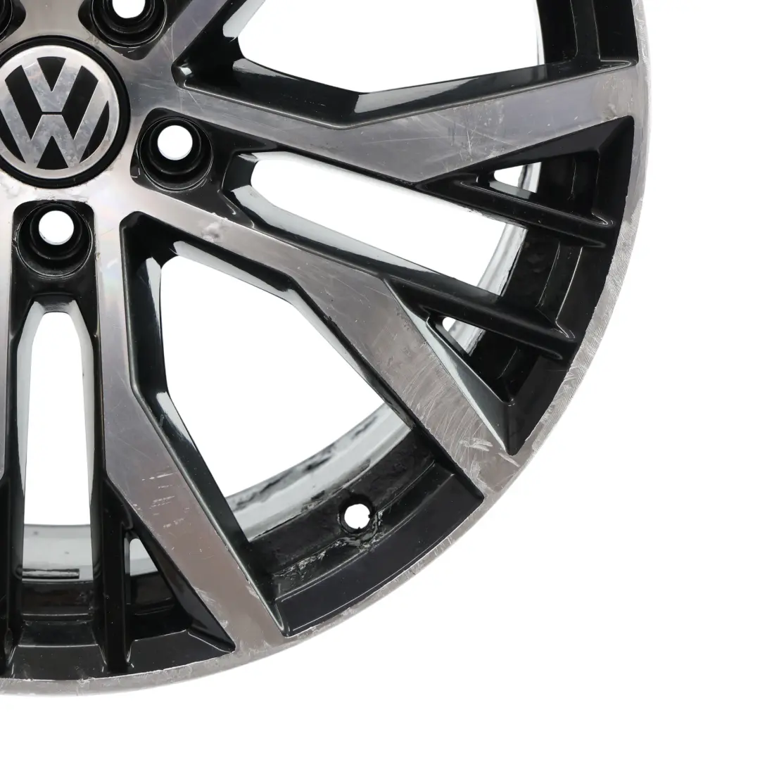 Volkswagen Golf Mk7 Llanta Aleación Aluminio Negro 19" 7,5J ET:51 - SKU 5G0601025AN-1 - Número de pieza 5G0601025AN