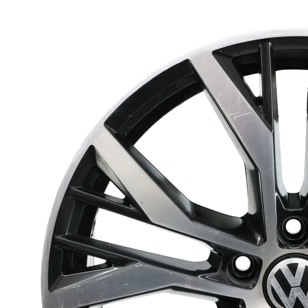 Rim Alloy Aluminium Black 19" 7,5J ET:51 to Volkswagen Golf Mk7 Wheel with Part number 5G0601025AN Volkswagen Golf Mk7 Wheel Rim Alloy Aluminium Black 19" 7,5J ET:51 - SKU 5G0601025AN-2 - Part number 5G0601025AN