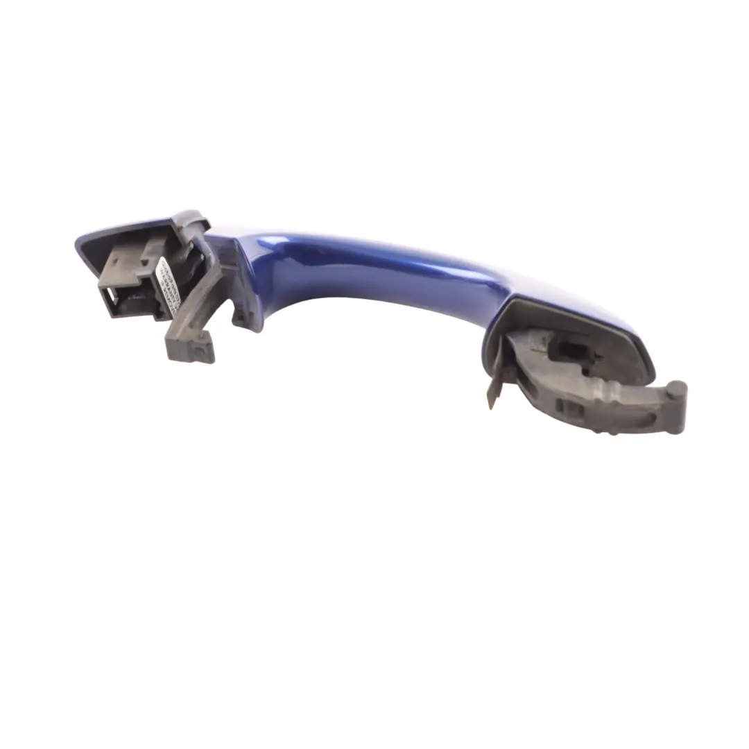 Front Outer Handle Left N/S Lapis Blue Metallic D5K to Volkswagen Golf 7 with Part number 5G0837205N Volkswagen Golf 7 Front Outer Handle Left N/S Lapis Blue Metallic D5K - SKU 5G0837205N-LAP - Part number 5G0837205N
