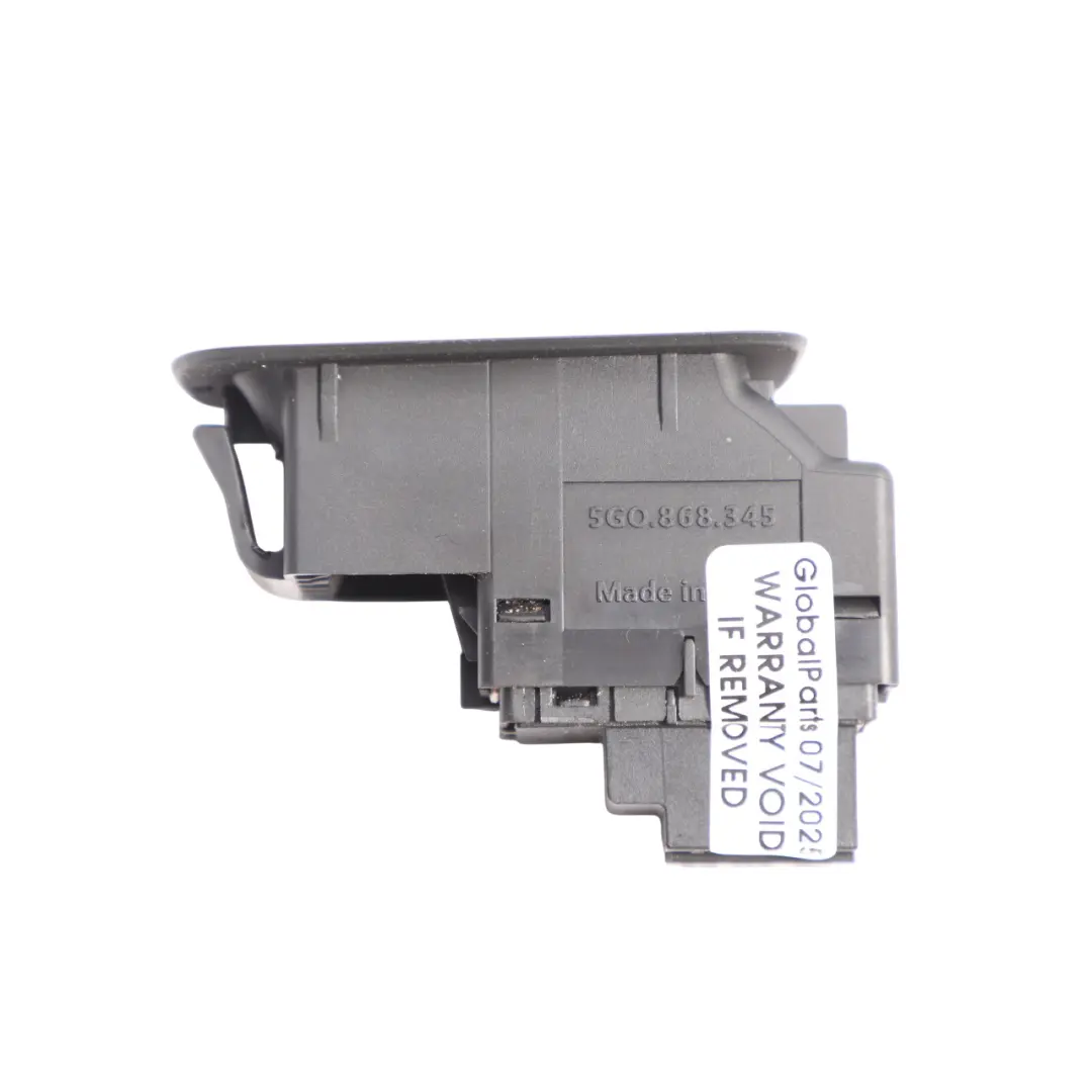 Window Lifter Switch Regulator Passenger Side to Volkswagen Golf Mk7 VII with Part number 5G0959855J Volkswagen Golf Mk7 VII Window Lifter Switch Regulator Passenger Side - SKU 5G0959855J - Part number 5G0959855J