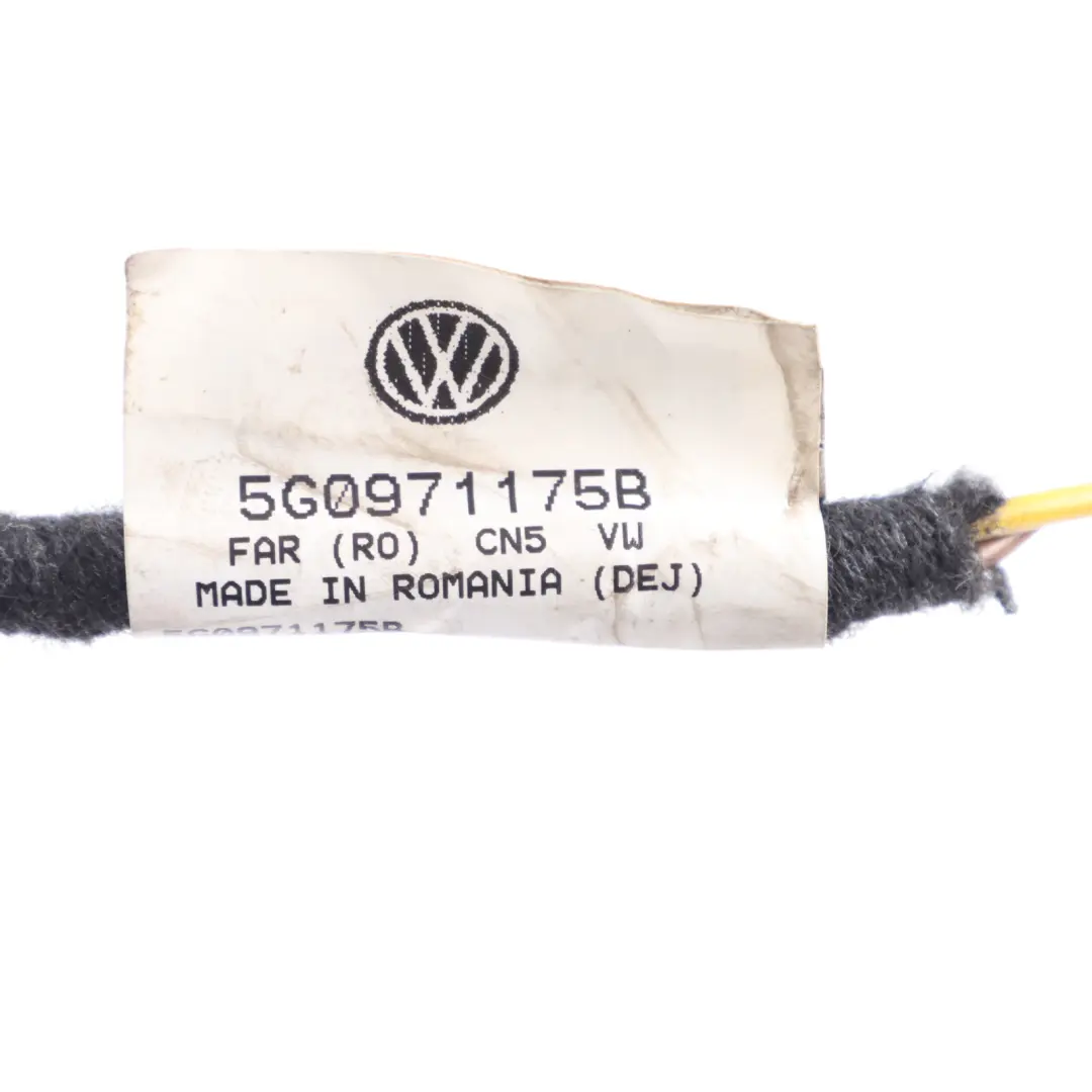 Boot Lid Wiring Adapter Loom to VW Volkswagen Golf R 7 Rear Tailgate with Part number 5G0971175B VW Volkswagen Golf R 7 Rear Tailgate Boot Lid Wiring Adapter Loom - SKU 5G0971175B - Part number 5G0971175B