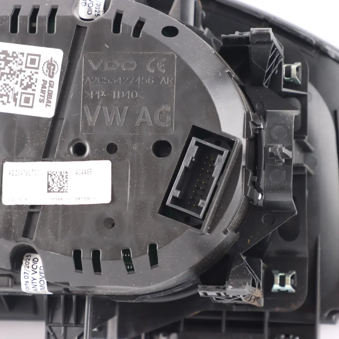 Instrument Cluster Clocks Petrol Automatic to Volkswagen Golf R Mk7 VII with Part number 5G1920958A Volkswagen Golf R Mk7 VII Instrument Cluster Clocks Petrol Automatic - SKU RHD-5G1920958A - Part number 5G1920958A